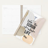 スクラブライフモダン抽象芸術ナースプレゼント プランナー手帳 (ディスプレー)