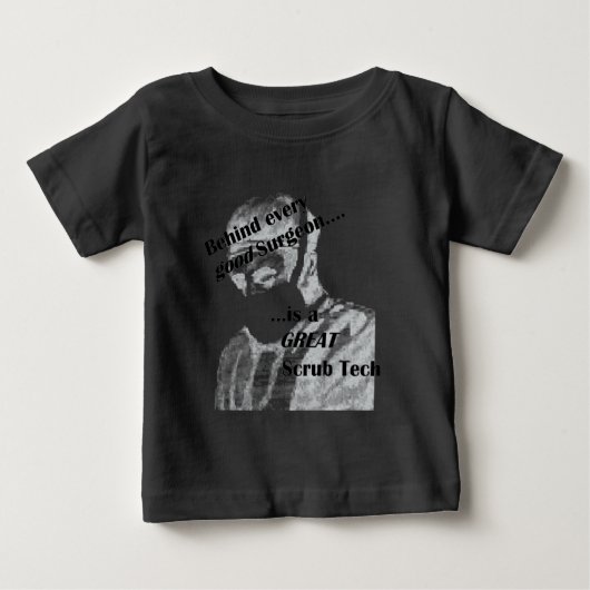スクラブ技術 ベビーTシャツ (正面)