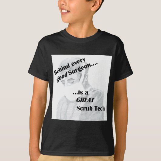 スクラブ技術 Tシャツ (正面)