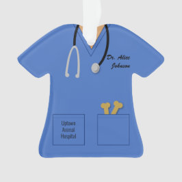 スクラブ獣医師職 オーナメント