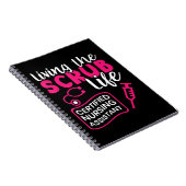 スクラブ生活を生きる_認定された看護アシスタ ノートブック (右側)