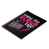 スクラブ生活を生きる_認定された看護アシスタ ノートブック (左側)