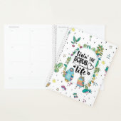 スクラブ生活ナースことわざかわいいフクロウ プランナー手帳 (ディスプレー)