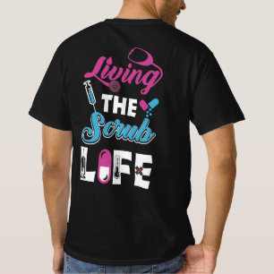 スクラブ生活 – 聴診器の贈り物 Tシャツ