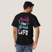 スクラブ生活 – 聴診器の贈り物 Tシャツ (裏面フル)