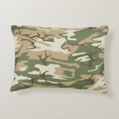 スクラブ迷彩柄 アクセントクッション (裏面)