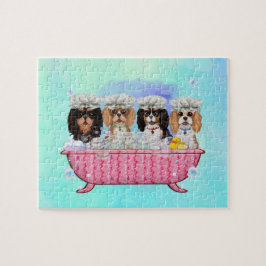 スクラブ·ア·ドゥブ·ドゥブ·フォア·カヴァリエズイン·ア·タブ·パズル ジグソーパズル