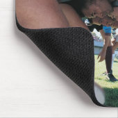 スクラムでラグビーユニオン選手 マウスパッド (コーナー)