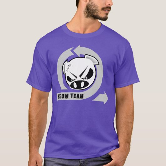 スクラムのチーム Tシャツ (正面)