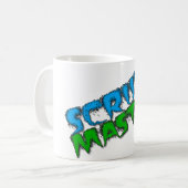 スクラムのマスター コーヒーマグカップ (正面左)
