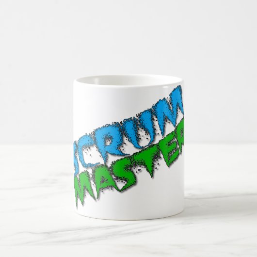 スクラムのマスター コーヒーマグカップ (中央)