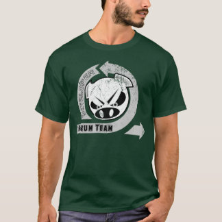 スクラムの開発者-スクラムのチームブタを特色にしている及び敏捷 Tシャツ