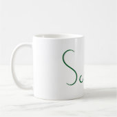 スクラム文字コーヒーマグ コーヒーマグカップ (左)