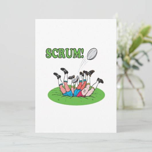 スクラム 招待状 (スタンド正面)