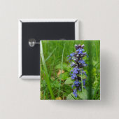 スクランキャップバイオレットワイルドフラワー 缶バッジ (正面&裏面)