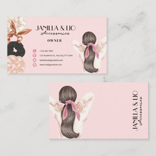 スクランチモダンーの名刺 名刺 (正面/裏面)