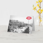 スクラントンペンシルバニアブルーランタンレストラン カード (黄色い花)