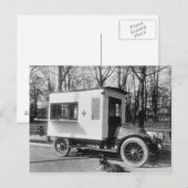 スクラントンレッドクロスカンティーントラックポストカード ポストカード (正面/裏面)