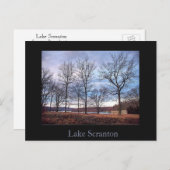 スクラントン湖スクラントン葉書 ポストカード (正面/裏面)