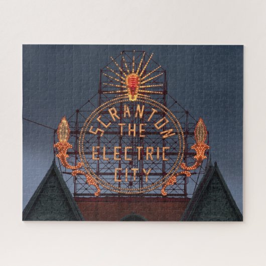 スクラントン、エレクトリック・シティ ジグソーパズル (横)