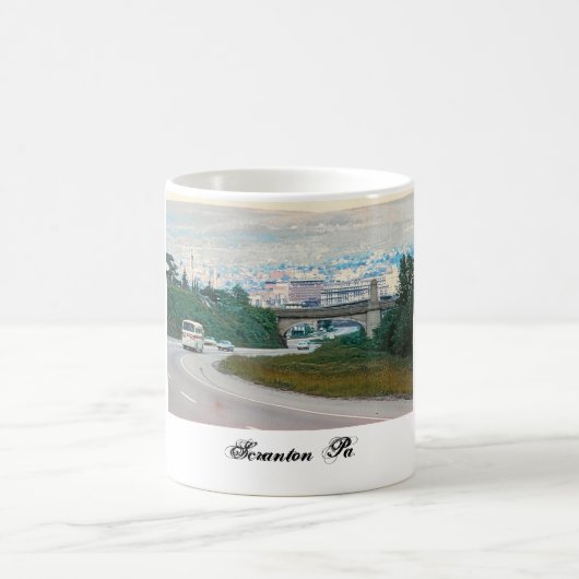 スクラントン·パ。マグ コーヒーマグカップ (中央)
