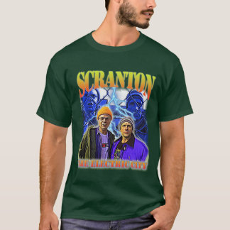 スクラントン 電気都市 レトロ Tシャツ