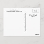 スクラントンPAポストカードコニー島ラクカワナ ポストカード (裏面)