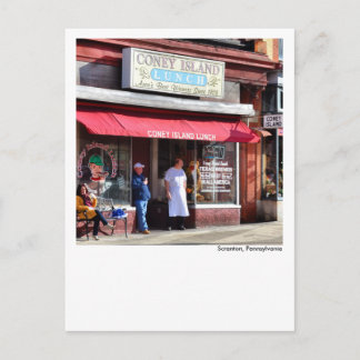 スクラントンPAポストカードコニー島ラクカワナ ポストカード