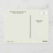 スクラントンPAポストカード – パットマクマレンのバーレストラン ポストカード (裏面)