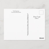 スクラントンPAレイクスクラントンポストカードウォーミングライト ポストカード (裏面)