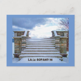 スクラントンPAレイクスクラントンポストカードルックアウト ポストカード