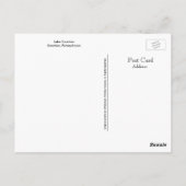 スクラントンPAレイクスクラントンポストカード ポストカード (裏面)