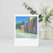 スクラントンPA – ザ・エレクトリックシティ壁画 ポストカード (スタンド正面)