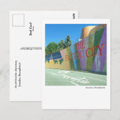 スクラントンPA – ザ・エレクトリックシティ壁画 ポストカード (正面/裏面)