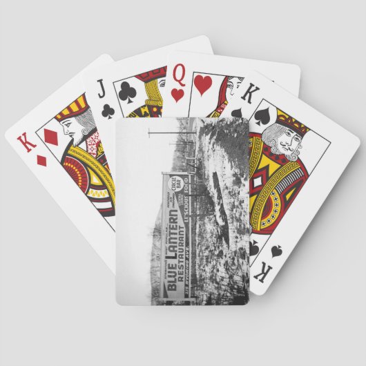 スクラントンPENNSYLVANIAブルーランタンレストラン トランプ (裏面)