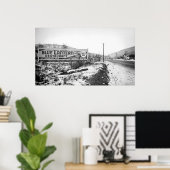 スクラントンPENNSYLVANIAブルーランタンレストラン ポスター (ホームオフィス)