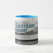 スクラントンPENNSYLVANIAブルーランタンレストラン マグカップ (中央)