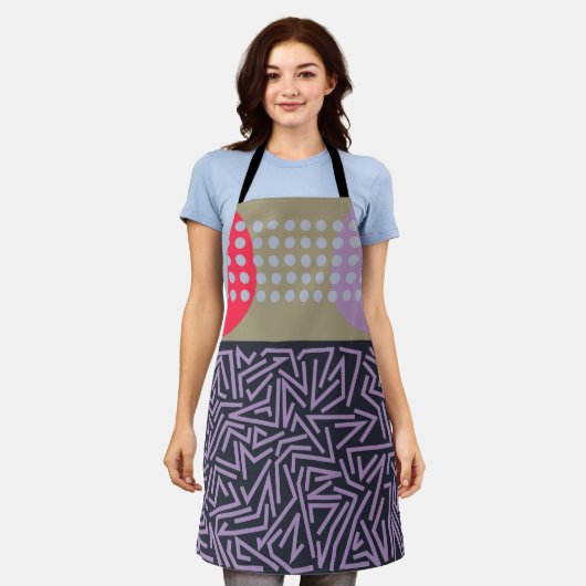 スクランブルエッグ エプロン (着用した状態)