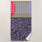 スクランブルエッグ ビーチタオル (正面)