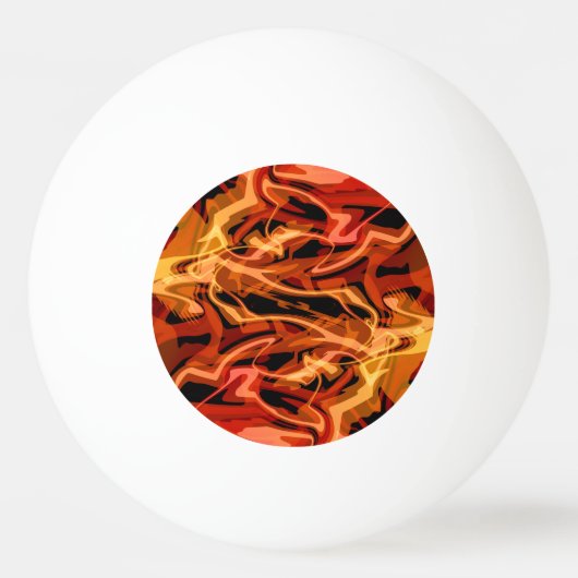 スクランブルエッグ&ペッパー 卓球ボール (正面)
