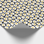 スクランブルエッグ：予測できなヴィンテージ。 ラッピングペーパー (角)