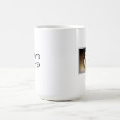 スクランブル文字ハットケーキとマグカップ コーヒーマグカップ (中央)