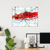 スクランブル絵を描パートドゥ ポスター (ホームオフィス)