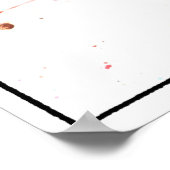 スクランブル絵を描 ポスター (角)