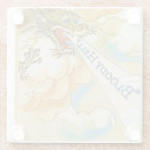 スクランブル・ドラゴン ガラスコースター (裏面)