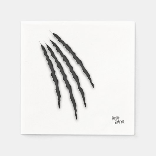 スクラ幽霊のよく出るクティスハロウィーン スタンダードカクテルナプキン (正面)