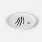 スクラ幽霊のよく出るクティスハロウィーン ペーパープレート (アングル)