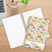 スクリおもしろいールバス移動新学期名パターン プランナー手帳