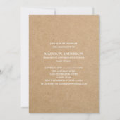 スクリはっきりしたプト2| 2014卒業パーティ招待状 招待状 (裏面)