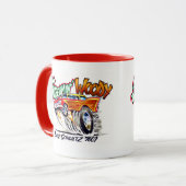 スクリアミンのウッディ マグカップ (正面左)